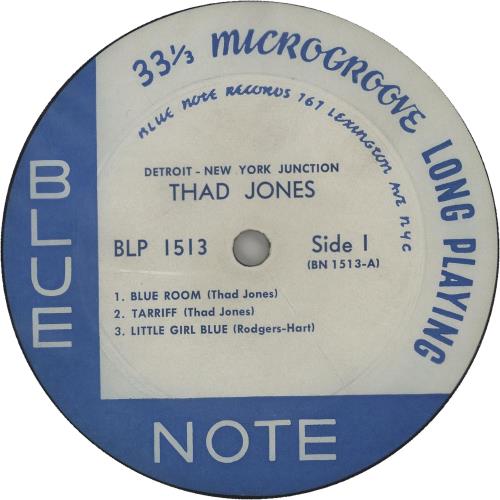 ☆ブルーノート Thad Jones / Detroit-New York Junction / Blue